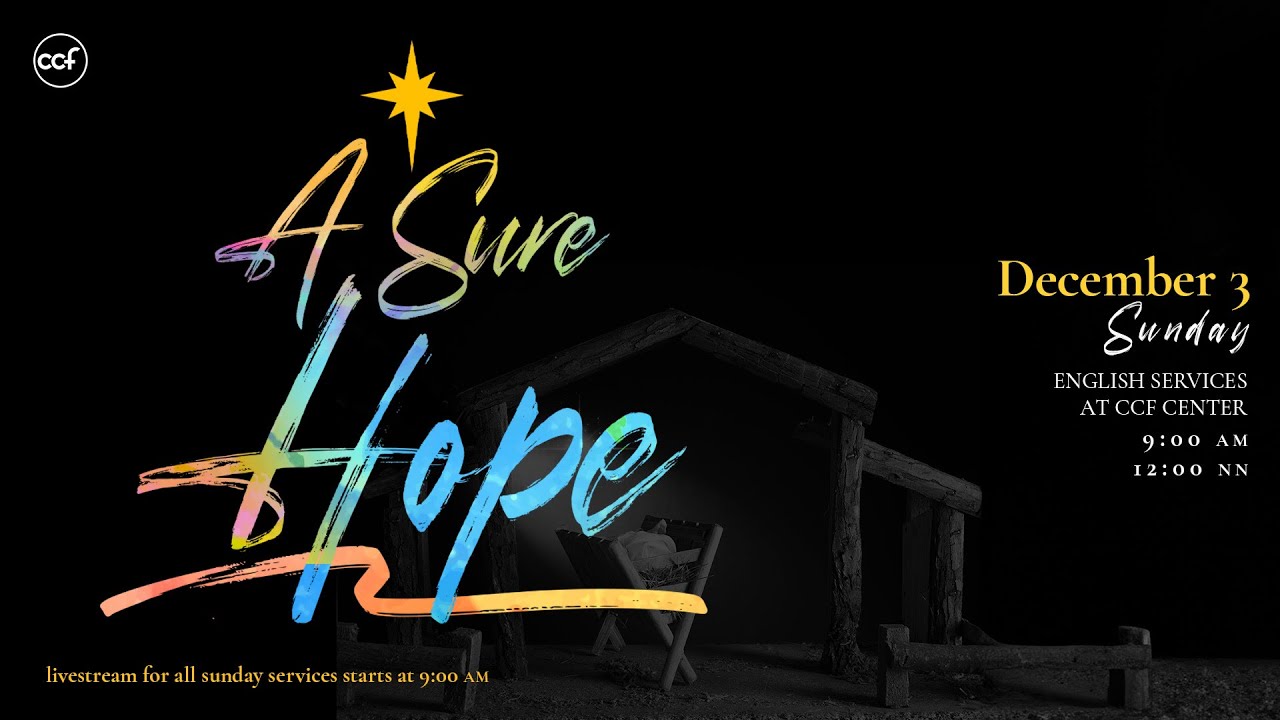 Mary CHRISTmas! Receive Jesus: God’s Sure Hope | Ricky Sarthou