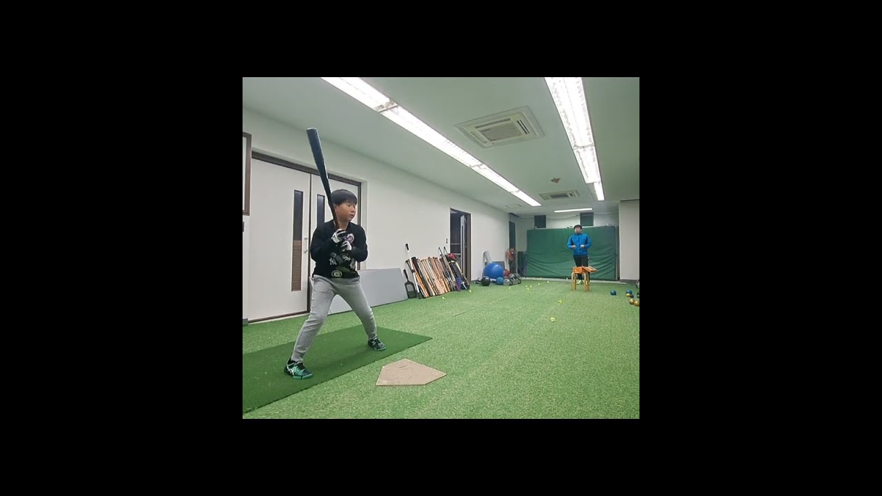 2026.1/26 TSK　インコースとアウトコースのバットの出し方