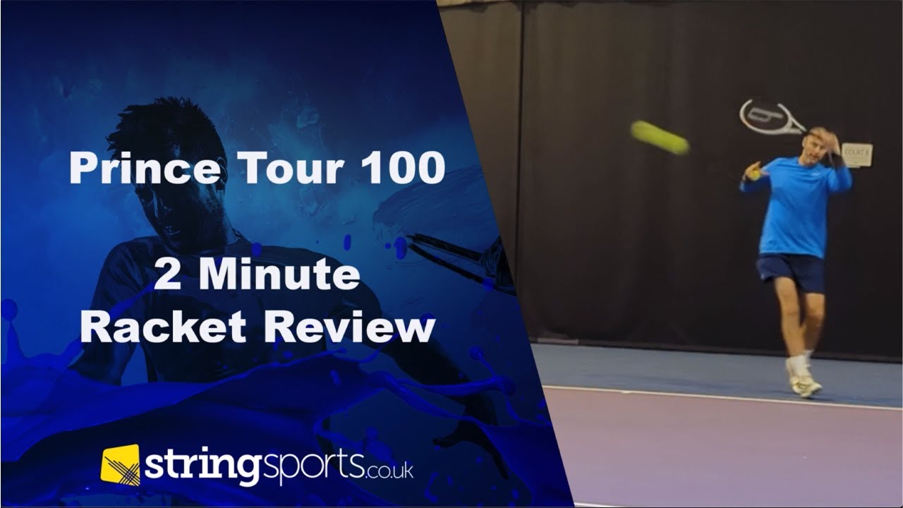 Prince Tour 100 (310g) - 2 Minute Racket Review!
