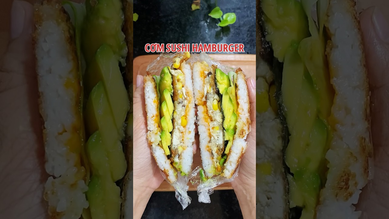 Cơm sushi chay #vegan #anchay #monchayngon