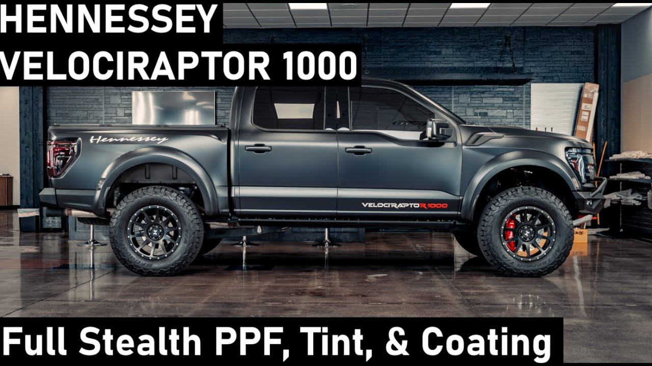 Hennessey Velociraptor 1000 Full Stealth PPF, Tint, & Ceramic Coating