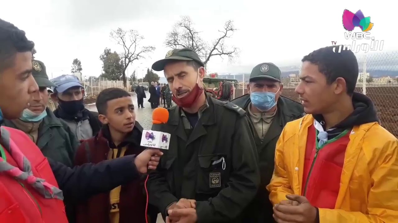 عين_الدفلى : مصالح الغابات بالتنسيق مع عدة جمعيات تنظم حملة تشجير ببئر ولد خليفة#