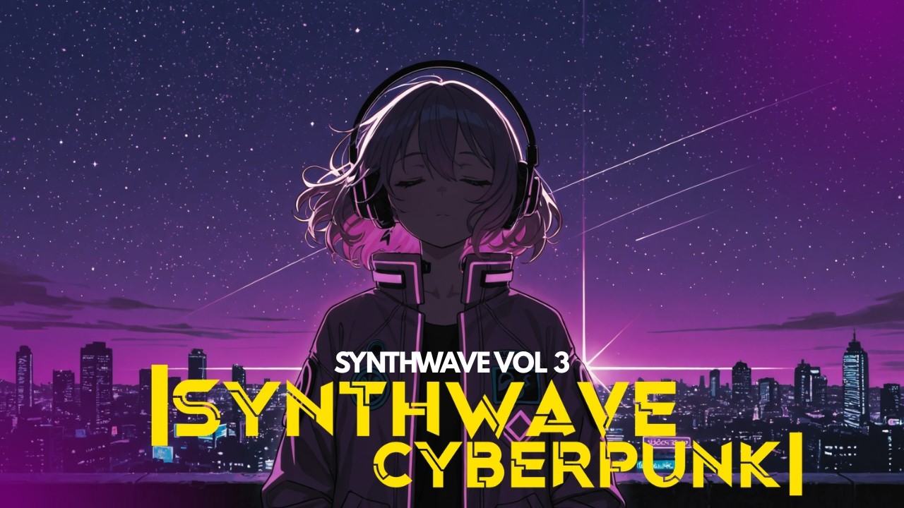 Lost in Neon City | Cyberpunk Synthwave for Study & Focus | Neon Nights