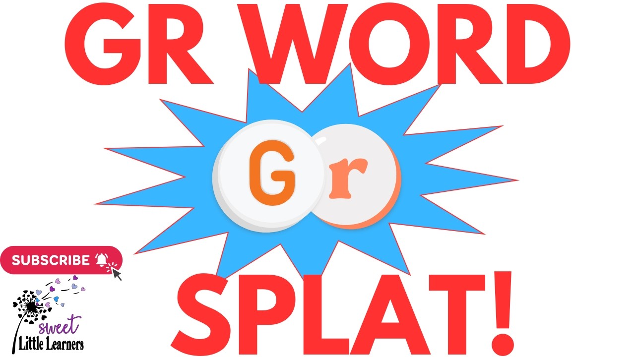 How to Teach GR Blends | Kindergarten Phonics Game (Easy & Engaging)