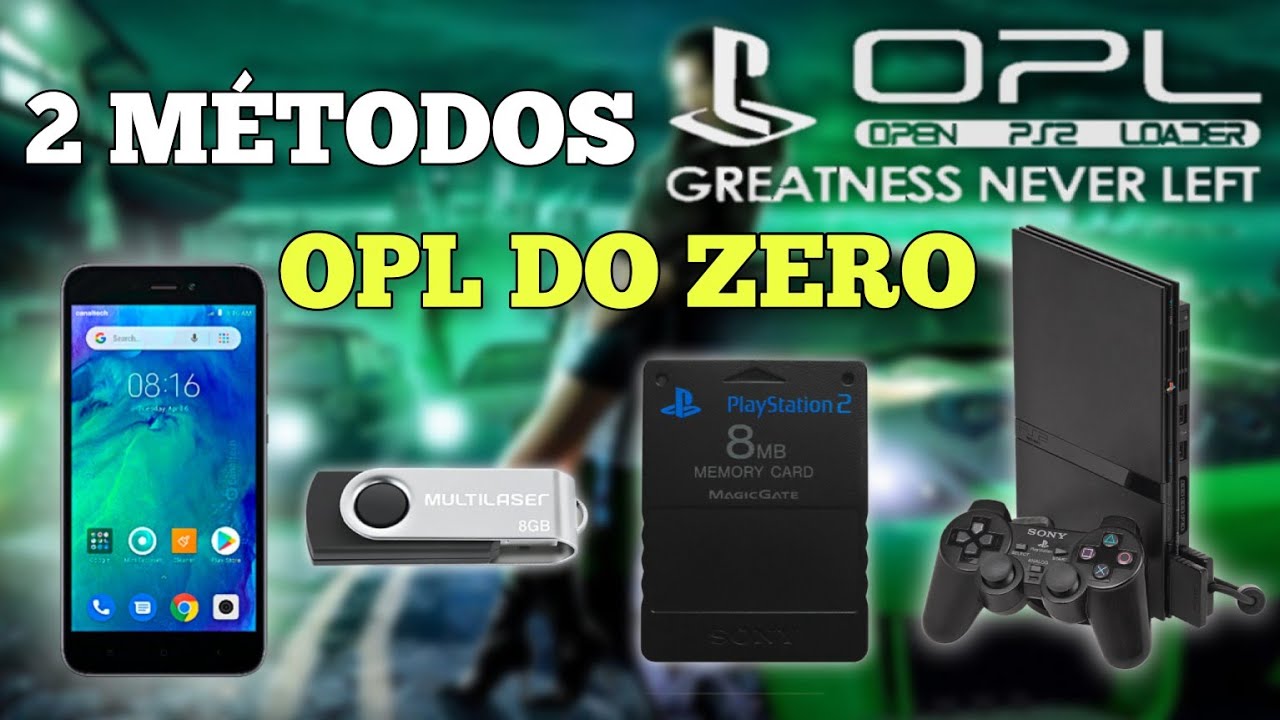 [PASSO A PASSO] Como instalar OPL do zero no memory card, 2 métodos | PS2