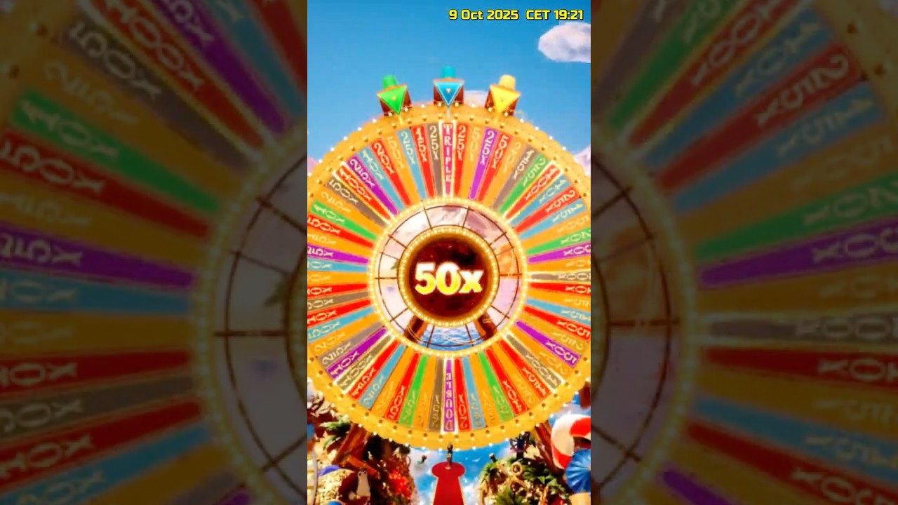 🔵 Crazy Time 50x Top Slot - Max Win is 10,000x! 🔵 #casinoscores  #crazytime #bigwin