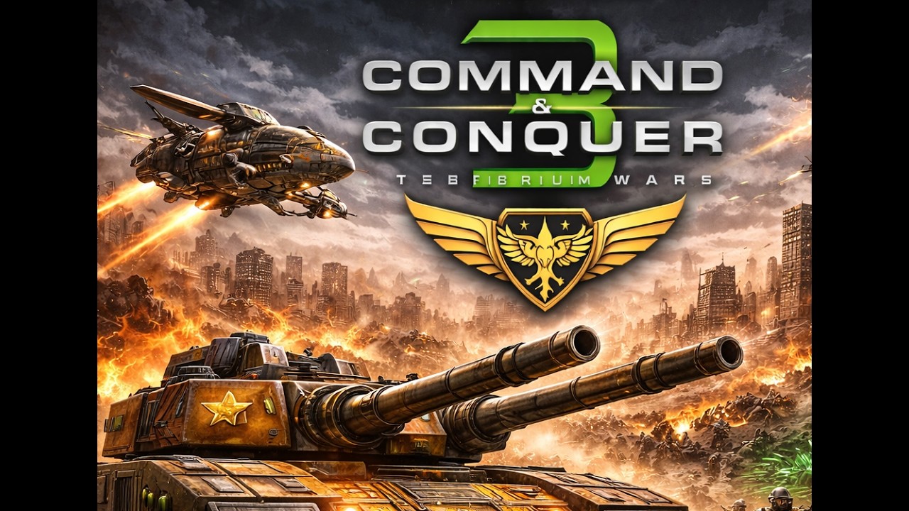 C&C 3 TIBERIUM WARS   GDI   MISSION 5 HARD