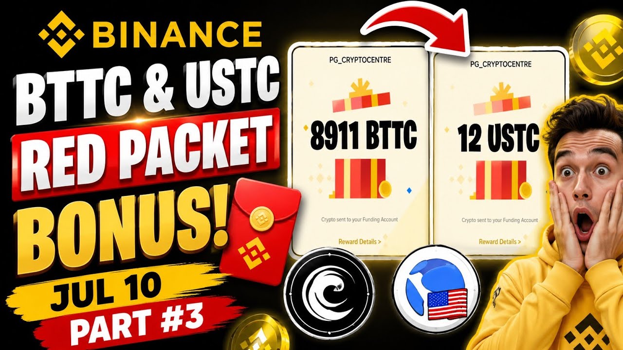 Bttc bonus red packet today | red packet code in binance today | binance red packet today