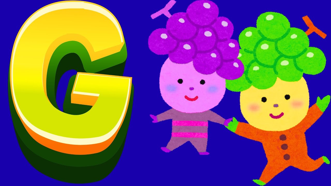 G for GRAPES | kids #HappyHappyTV
