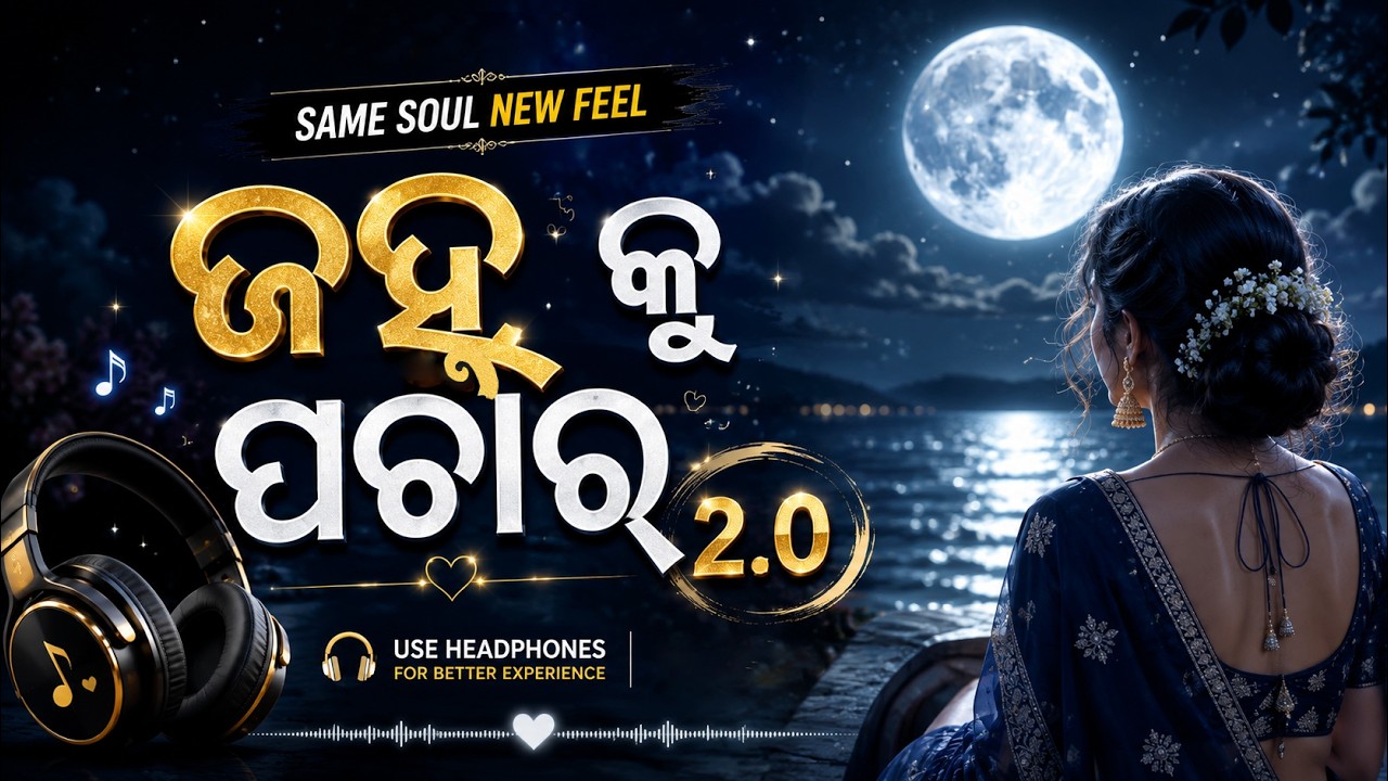 Janha Ku Pachara 🌙 2.0 | Odia Romantic Redefine | Same Soul New Feel | Headphone Recommended