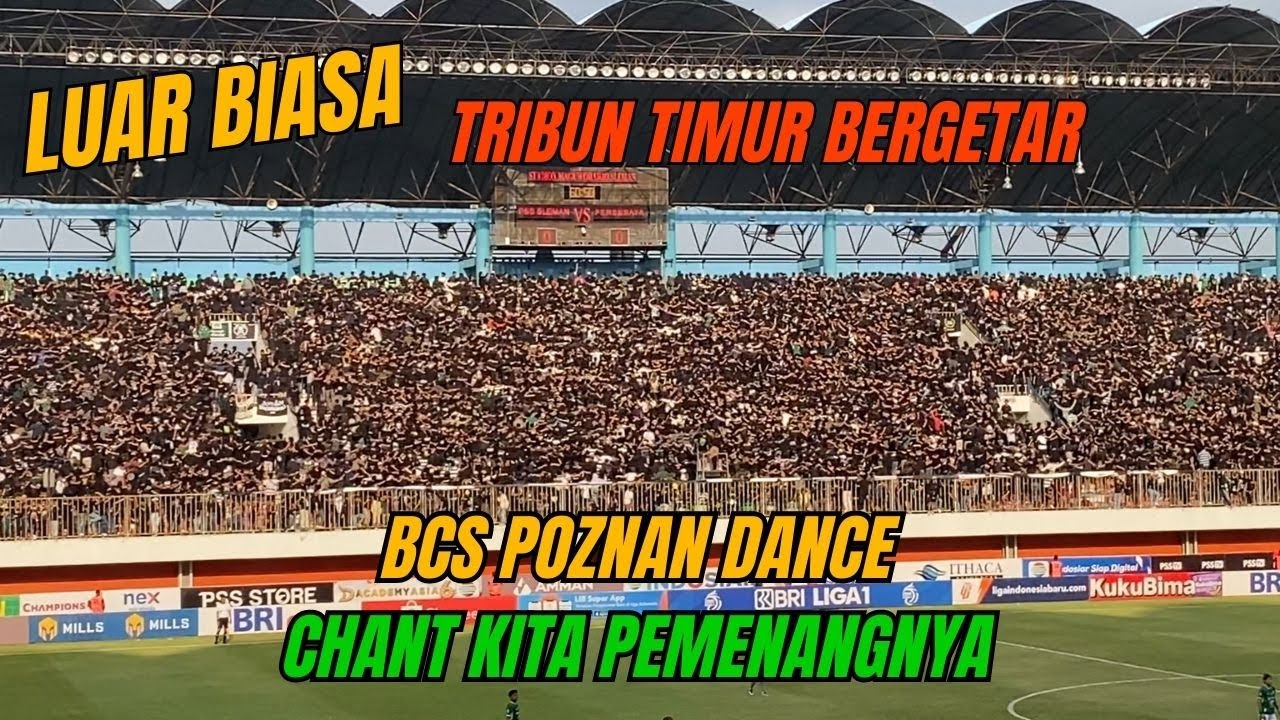 CHANT KITA PEMENANGNYA - BCS | PSS Sleman vs Persebaya Surabaya