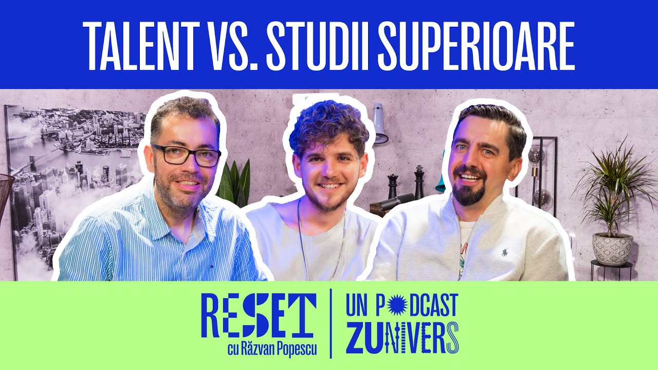 CUZA & NATANTICU: E SUFICIENT TALENTUL PENTRU O CARIERĂ DE SUCCES? | Reset cu Răzvan Popescu 17