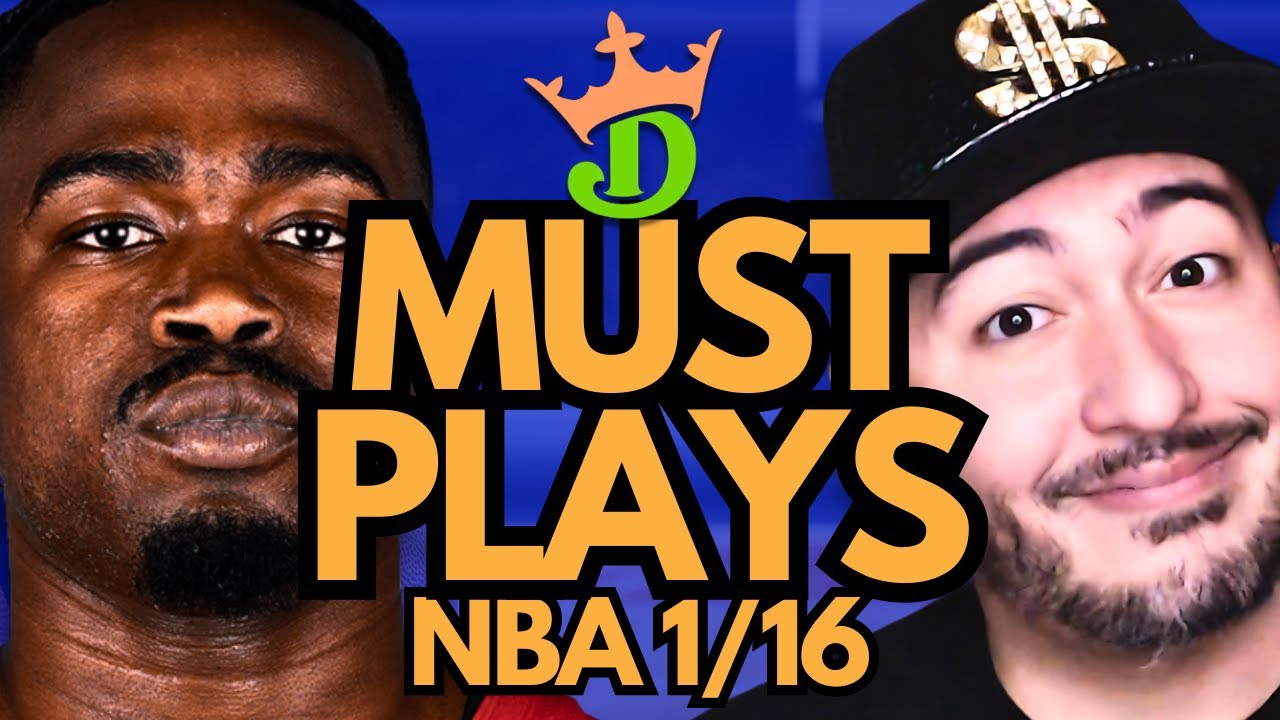 NBA DFS Friday 1/16 (DraftKings NBA MUST PLAYS) | NBA DFS Picks