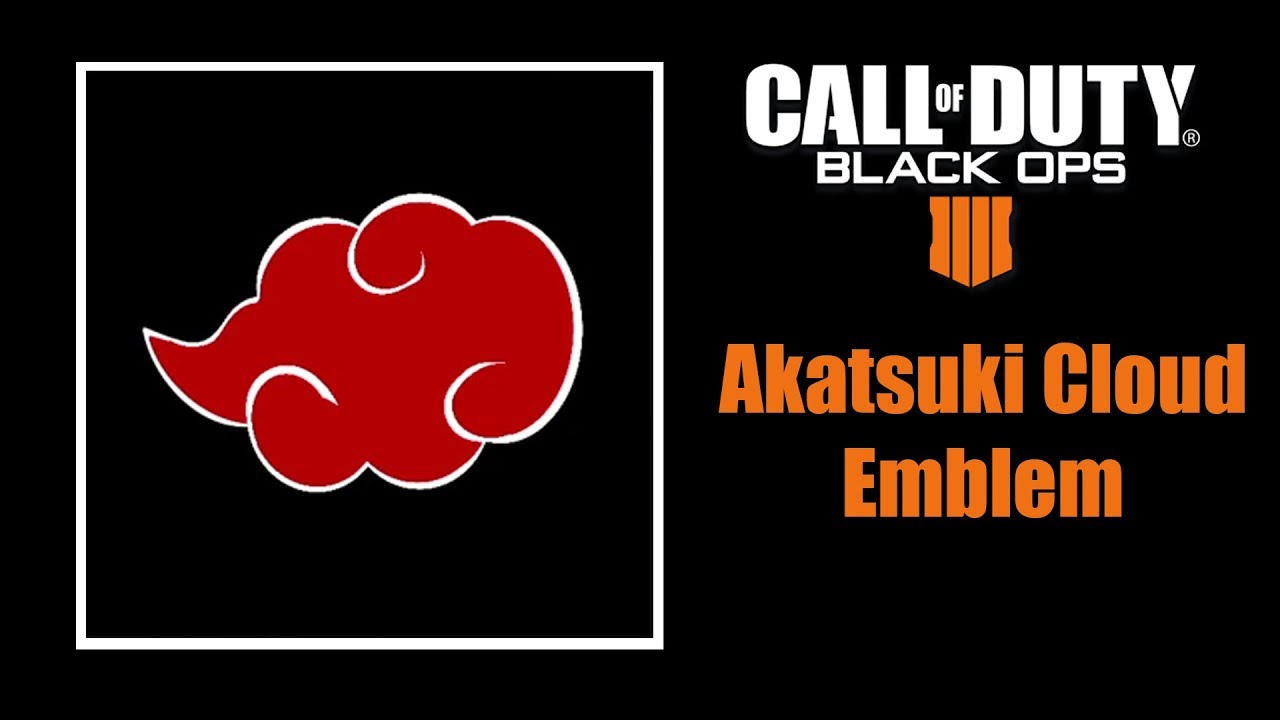Call of Duty Black Ops 4 Akatsuki Cloud Emblem