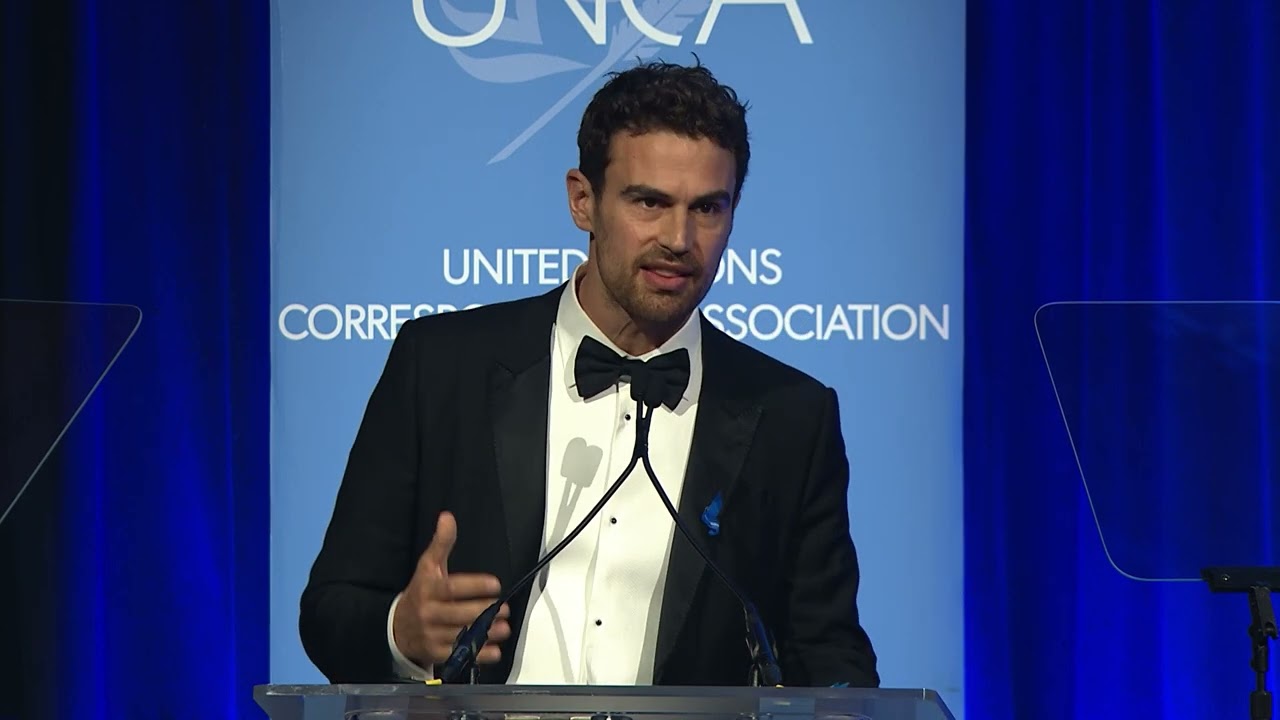 Theo James -  2024 UNCA Global Citizen of the Year
