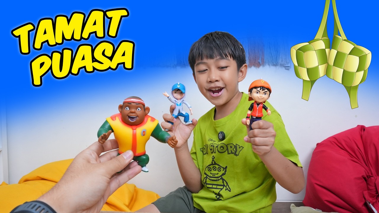 KYO PUASA Sampai Maghrib Dapat Hadiah Mainan BoBoiBoy