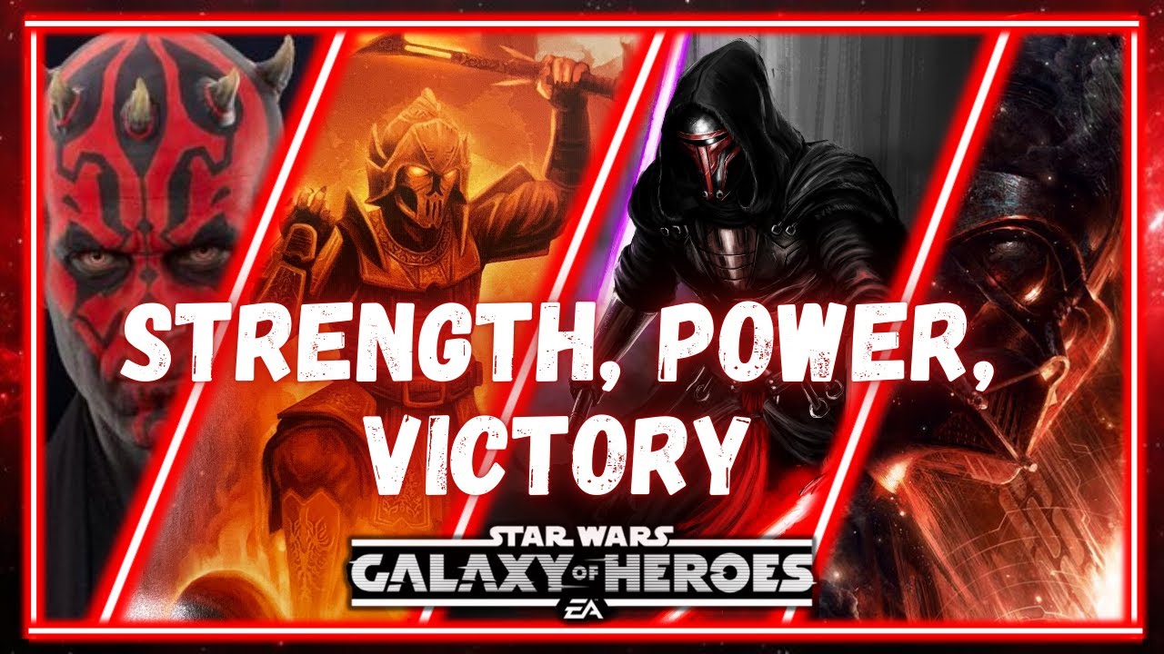 All Sith in SWGOH Ranked from Best to Worst