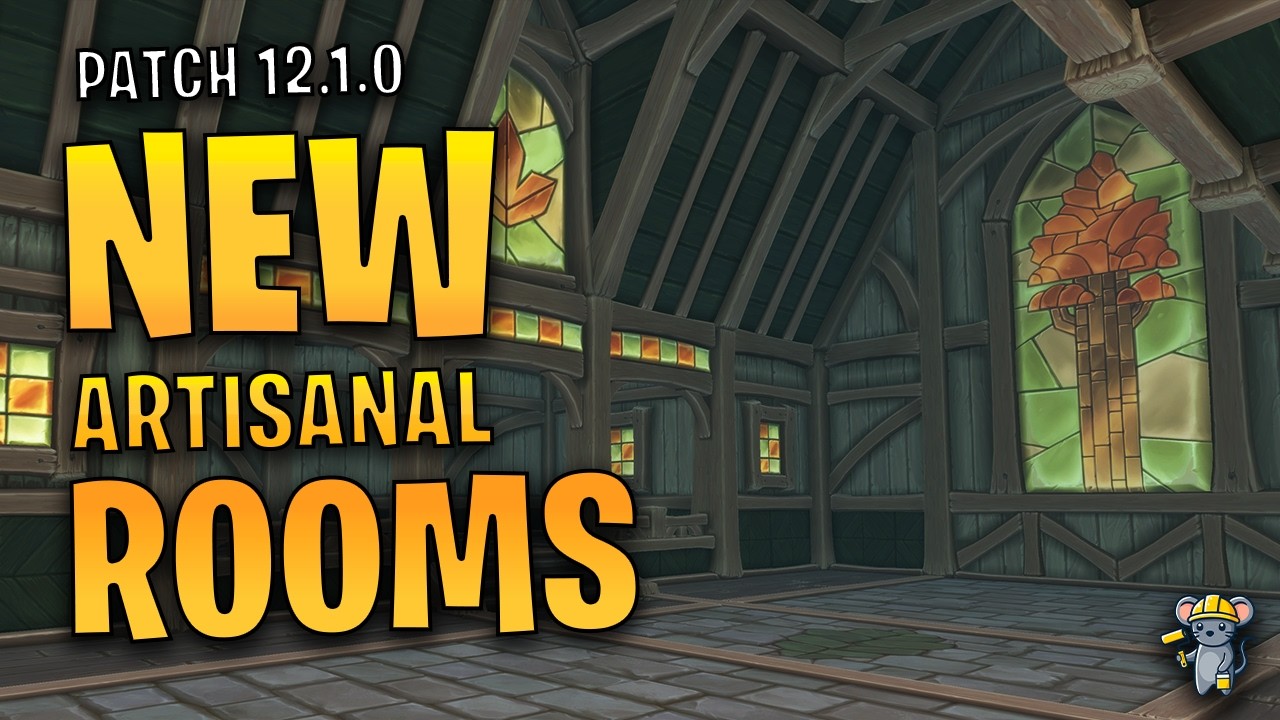 So Many New Rooms Are Coming in Patch 12.1! | WoW Housing