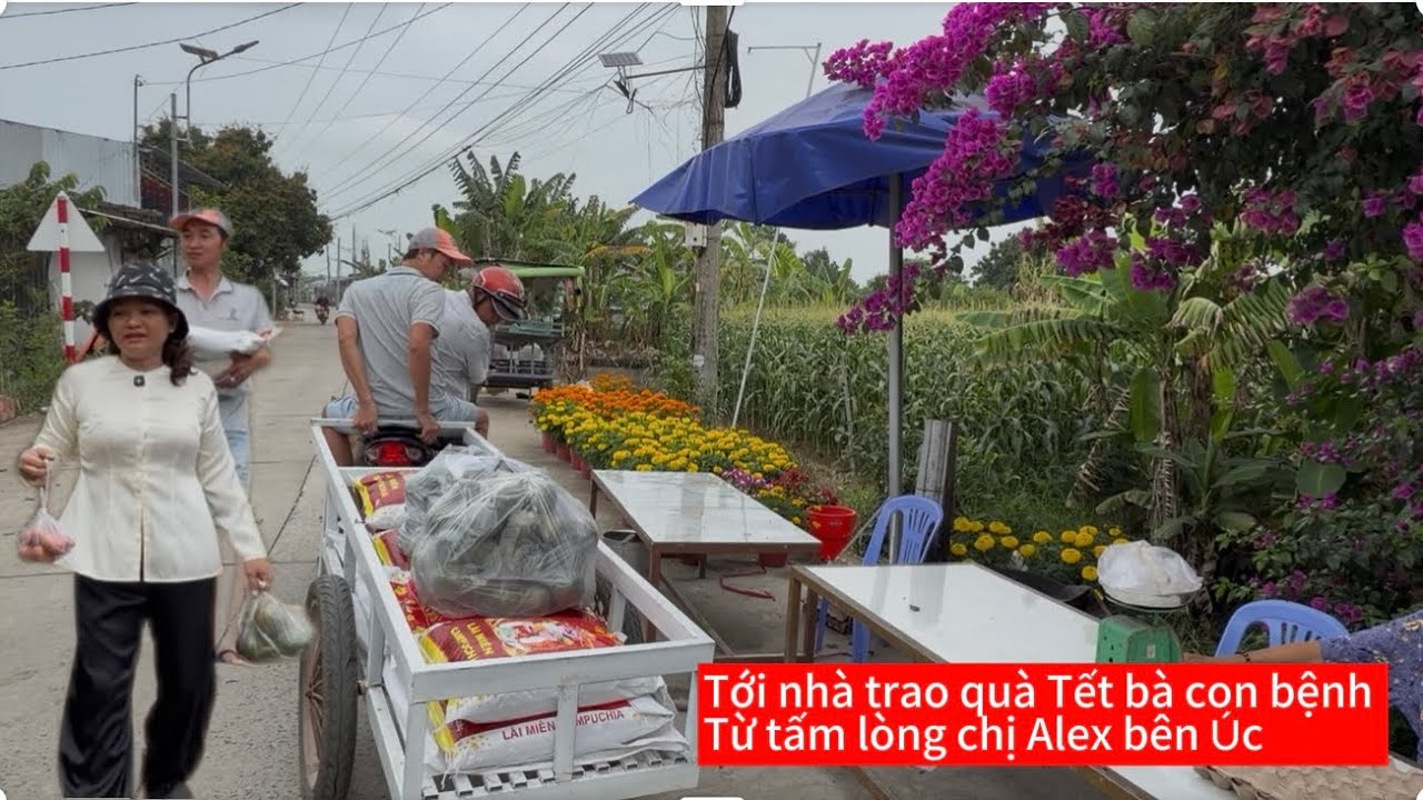 Chị Alex Bên Úc Tặng 12 phần Quà Tết 2026 Cho Người Bệnh Cồn Bà Hoà/Tập 12