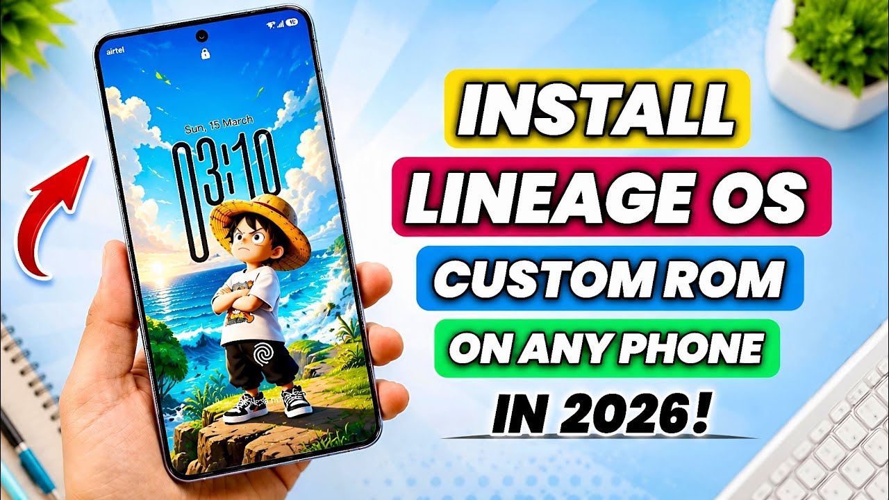 Install LineageOS on Any Android Phone In 2026 | Custom Rom Installation | Install Custom Rom