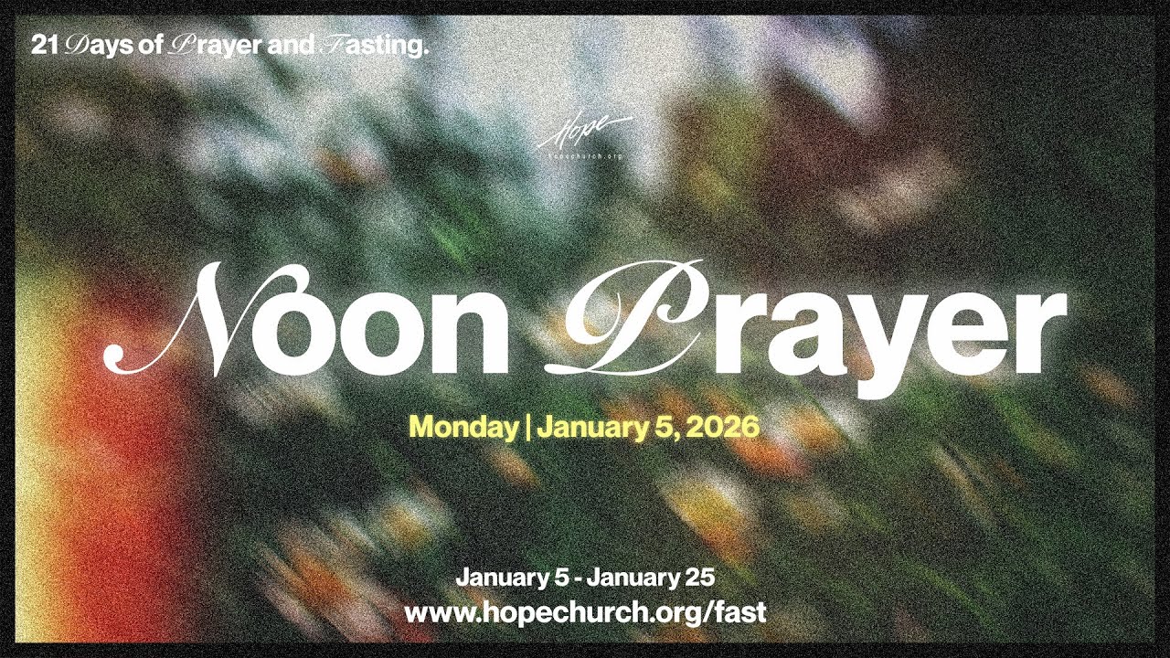 Noon Prayer | 01.05.2026 | 21 Days of Prayer and Fasting 2026