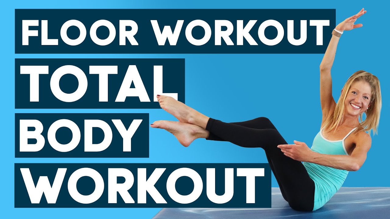Floor Total Body Workout - No Equipment No Impact Floor Workout (40 MINUTES!)