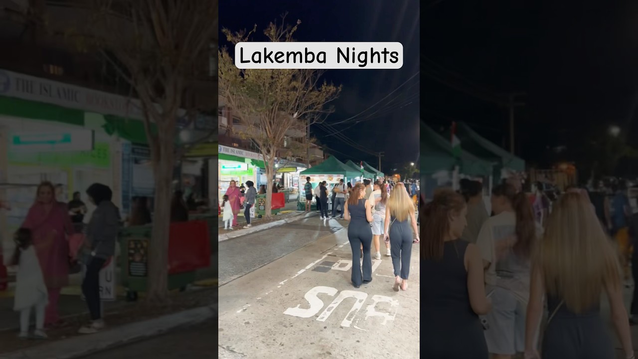 Lakemba Nights 2025 #lakemba #ramadan #markets #streetfood #ramadannight #sydney #australia #kunafa