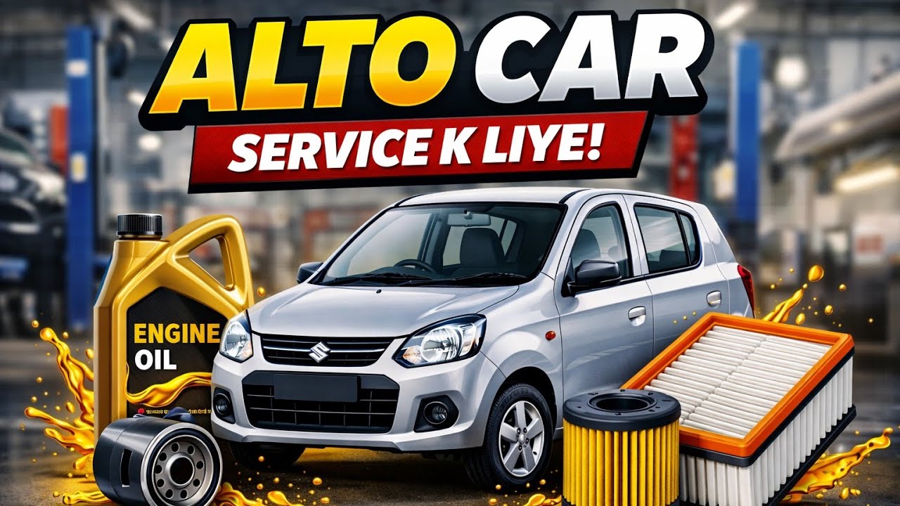 Maruti Suzuki Alto Car Full Service | Alto Engine Oil Change, Washing & General Checkup | Alto 