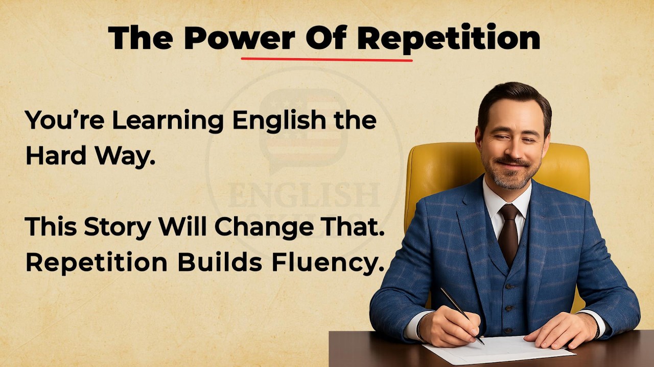 The Power of Repetition 🔥 || How Non-Native English Learners Build Real Confidence in America ✅