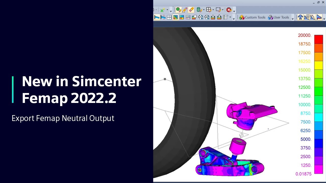 New in Simcenter Femap 2022.2 ⁠— Export Femap Neutral Output
