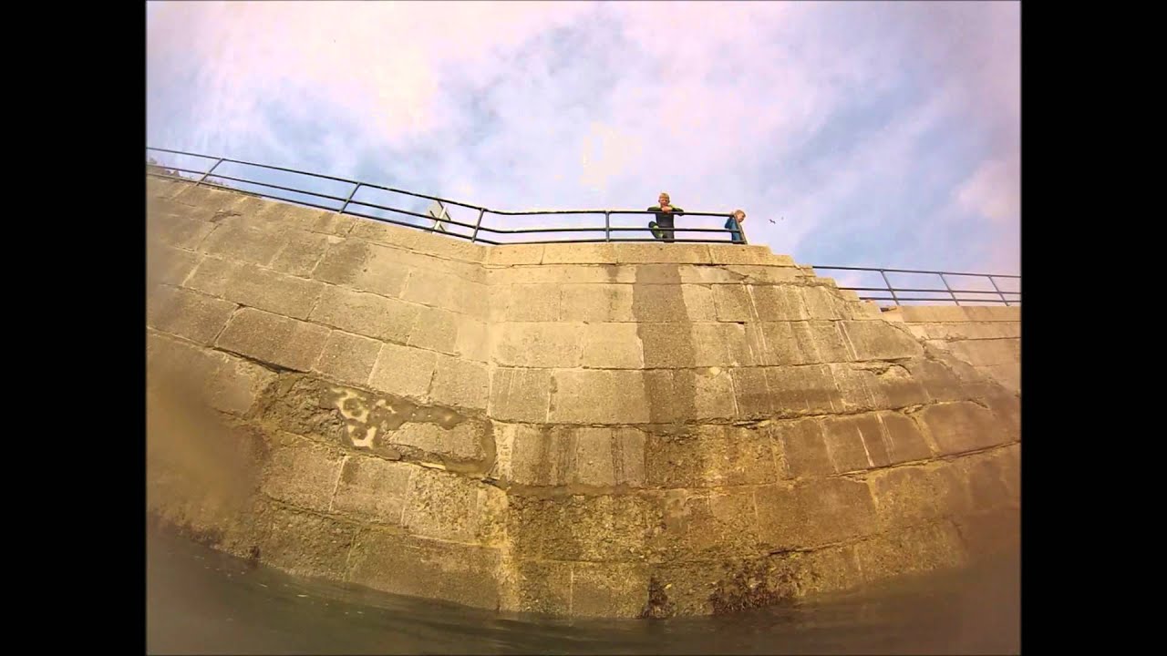 Harbour jumping  Newquay  #1