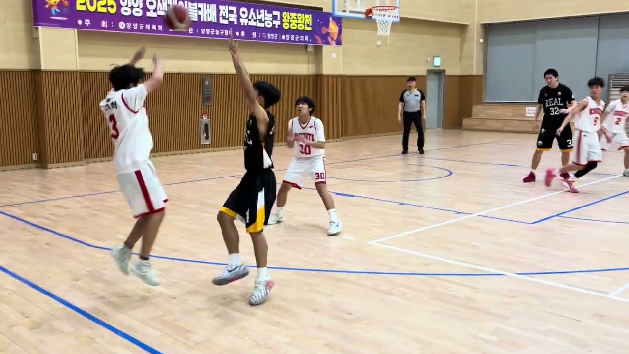 양양 오색케이블카배 농구대회 U14 예선1 구리리얼 vs 동대문 토모(25년12월20일)