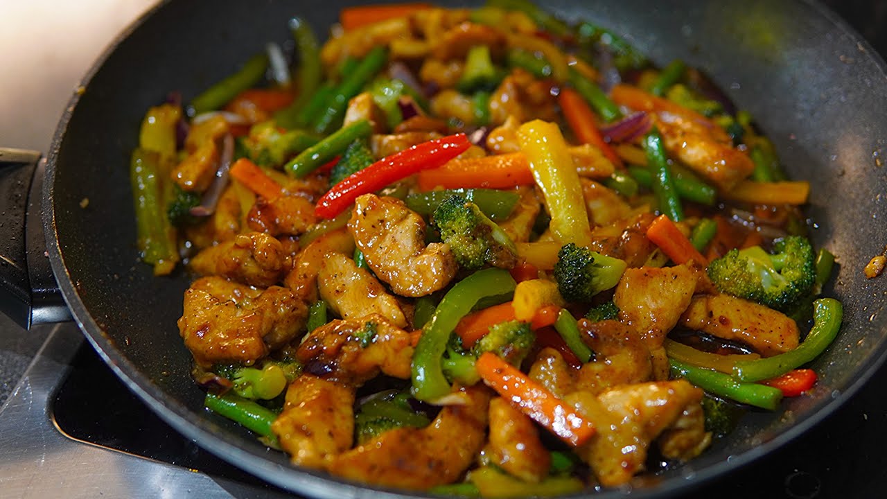 chicken stir fry sauce in 15 minutes! : from scratch