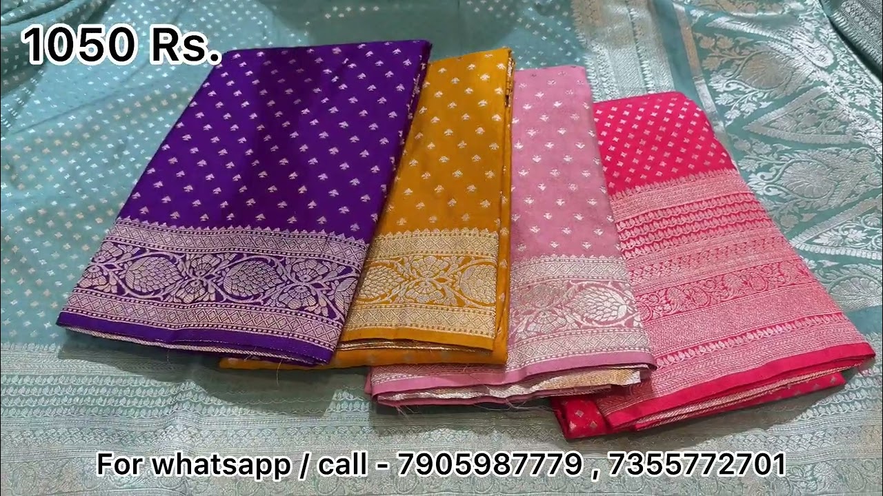 300 से 1500 तक में Cheapest Banarasi silk in Varanasi | festival offers 😱😱