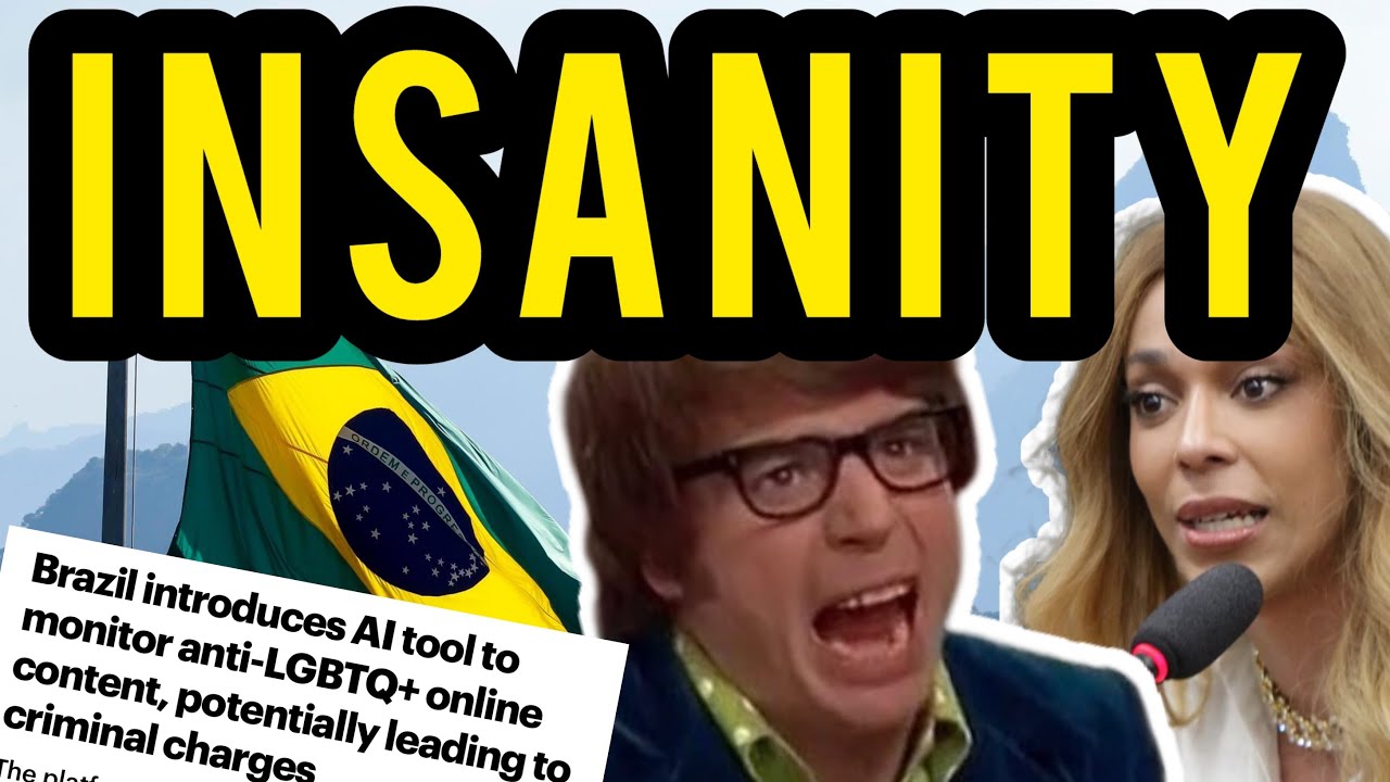 WTF: Brazil’s AI Now Prosecutes YOUR THOUGHT CRIMES!