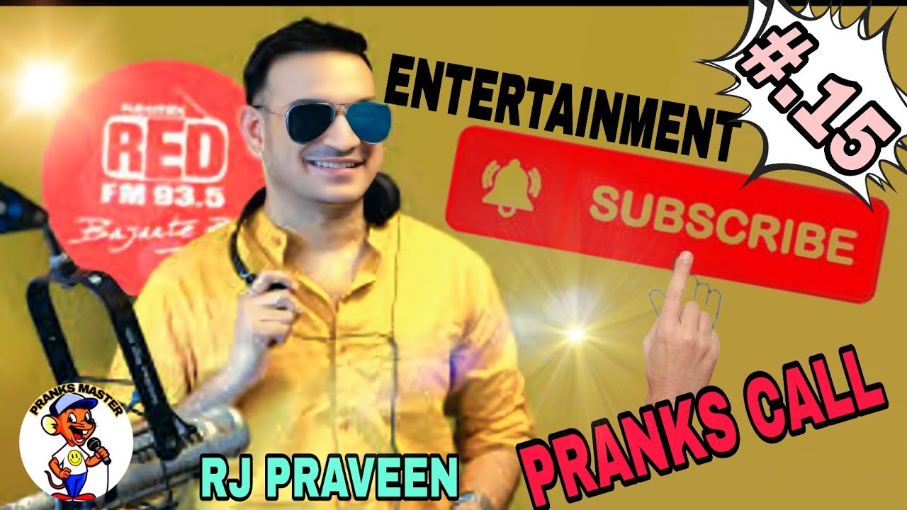 Rj Praveen ki top 10 comedy (Part-15) rj praveen red murga pranks calls. Red fm 93.5