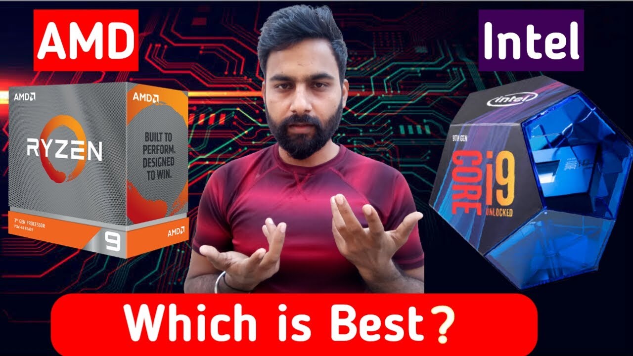 Intel Vs AMD ! Intel vs AMD  Processors? Which is better Processor intel vs ryzen?TechTuberDh !