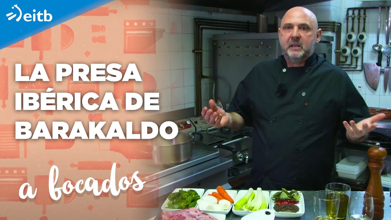 Ramón Legarreta nos prepara la presa ibérica al estilo El Cajón Desastre de Barakaldo