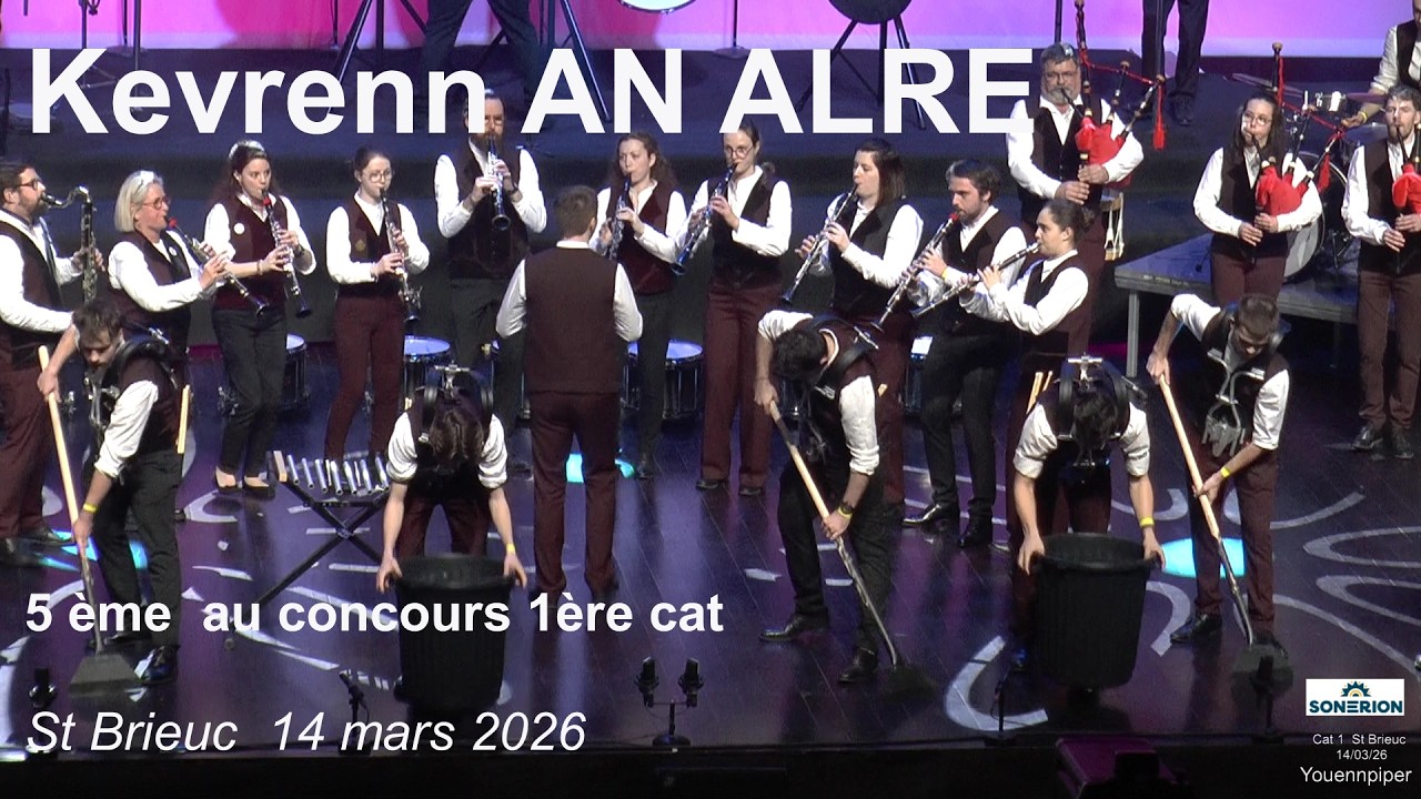 2026 Kevrenn AN ALRE 5ème Concours 1ère cat St Brieuc 14 mars Youennpiper