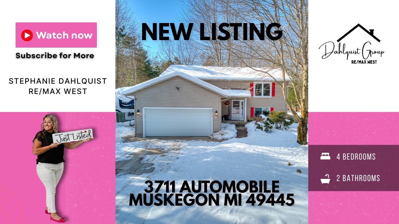 Meticulously Maintained 4 Bedroom Home | Reeths Puffer School District | Open Concept Living