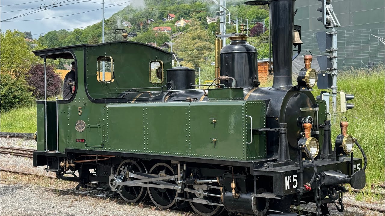 Footplate ride - Blonay Chamby - Full line