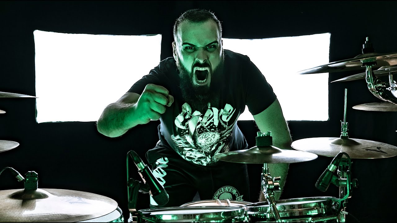 CHILDREN OF BODOM - DOWNFALL - WHIPLASH DRUM COVER (Tibute to Alexi Laiho)