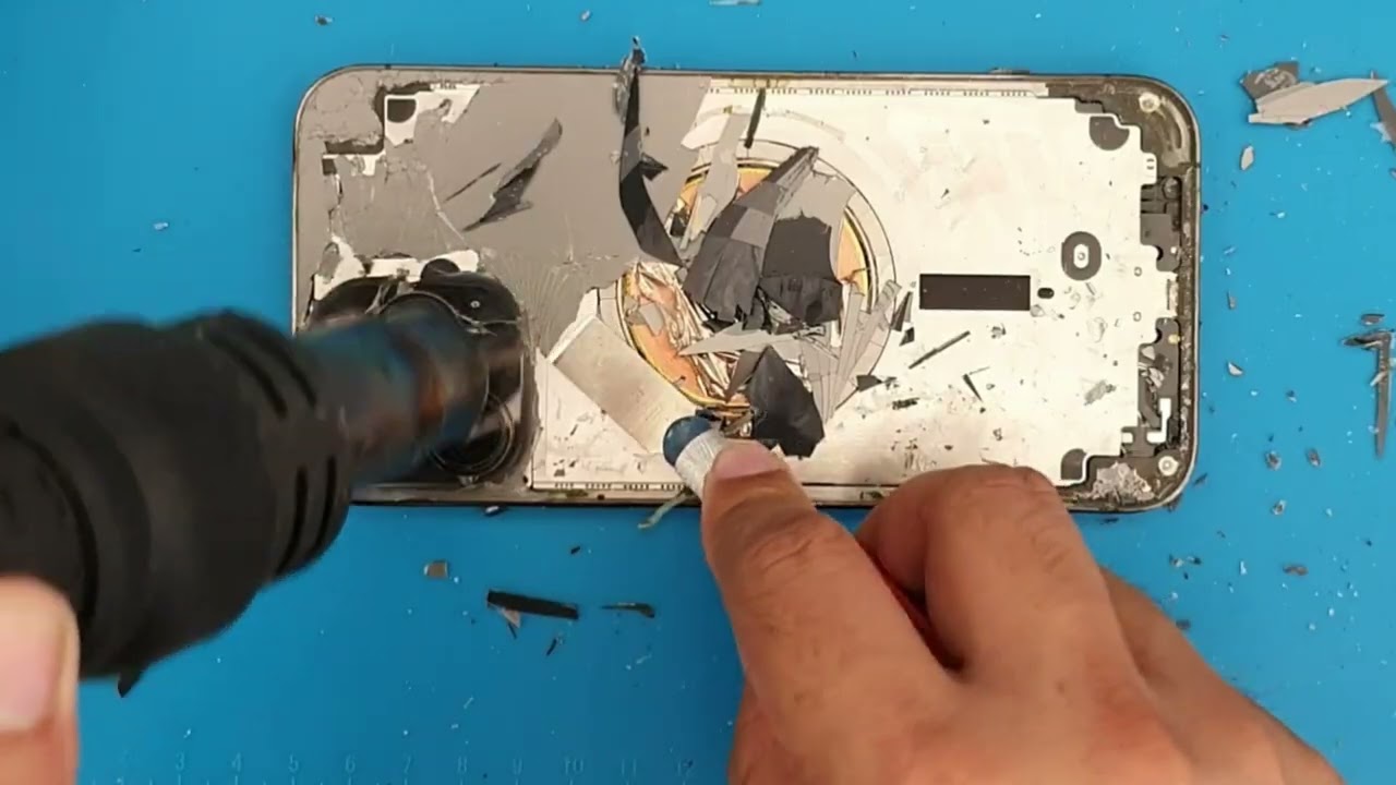 How to replace IPhone 13 pro max repair back glass! Easy Steps✅