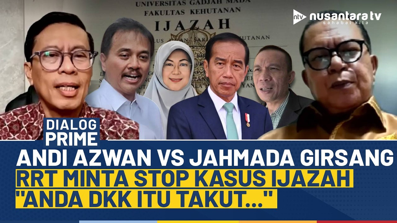 [FULL] Debat Panas Andi Azwan vs Jahmada Girsang: Siapa yang Takut? Itu Jokowi Takut ke Pengadilan!