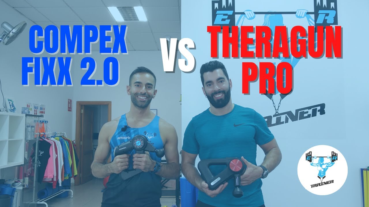 ⚡Theragun Pro vs Compex Fixx 2.0 - ✅Comparativa Pistolas de masaje💆‍♀️🔥