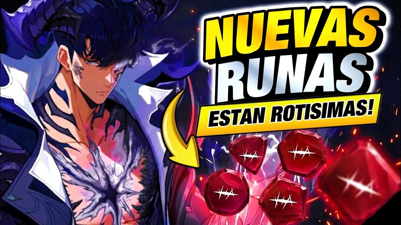 ¡NUEVAS RUNAS ELEMENTALISTAS! ESTAN ROTISIMAS Solo Leveling: ARISE