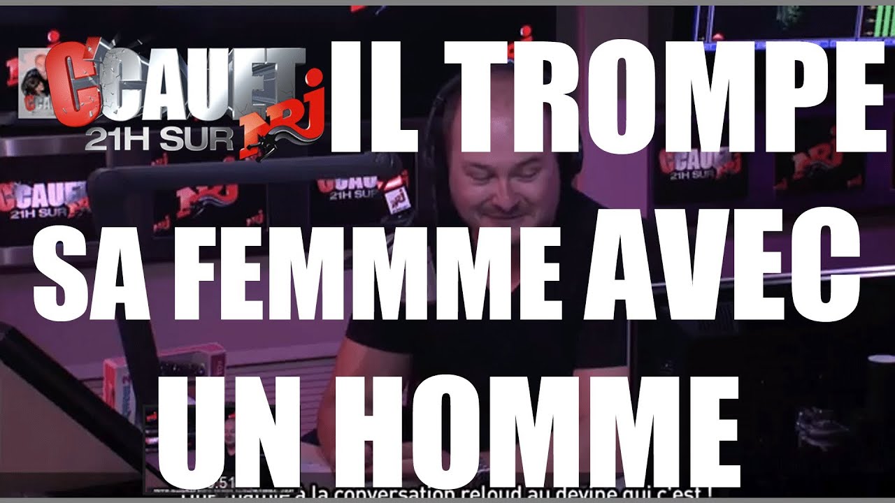 Il trompe sa femme avec un homme et se casse avec les enfants ! - C'Cauet sur NRJ