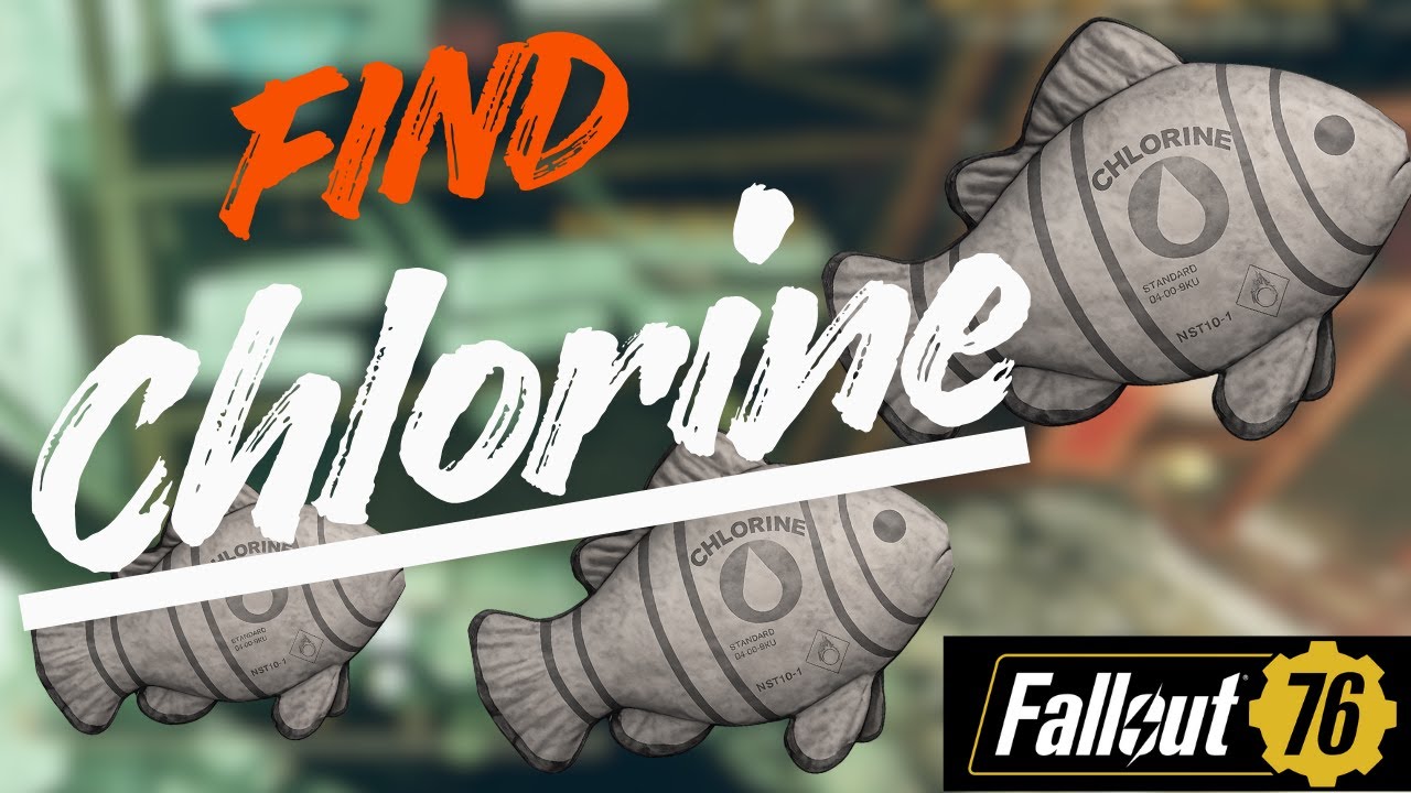 FO76 Найти хлор — гарантированно, легко и быстро в открытом мире! Задание выполнено за 5 минут.