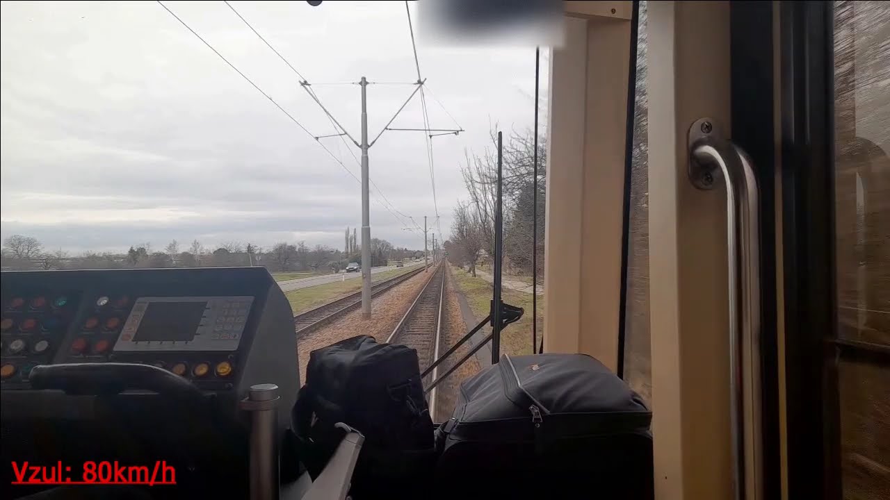 Tram cabride DE / Germany | Führerstandsmitfahrt auf der OEG / Linie 5 | RNV | Variobahn