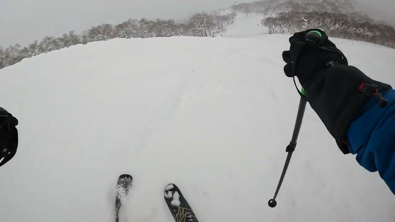 20220110 NISEKO GRAND HIRAFU KING NO4 LARGE COURSE TO SHIRAKABA COURSE